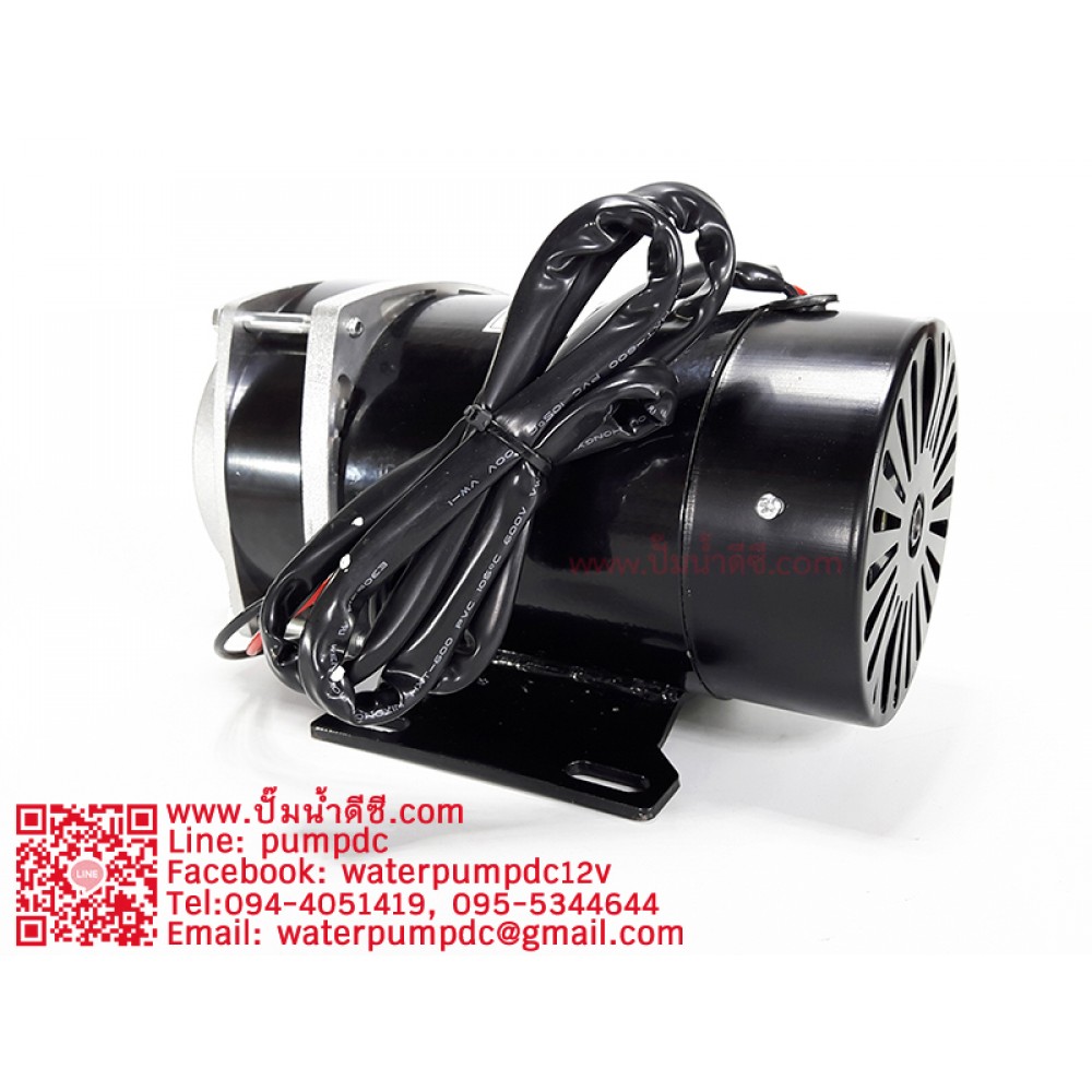 มอเตอร์เกียร์ตรง 650W 24VDC 530RPM รุ่น MY1122ZXF